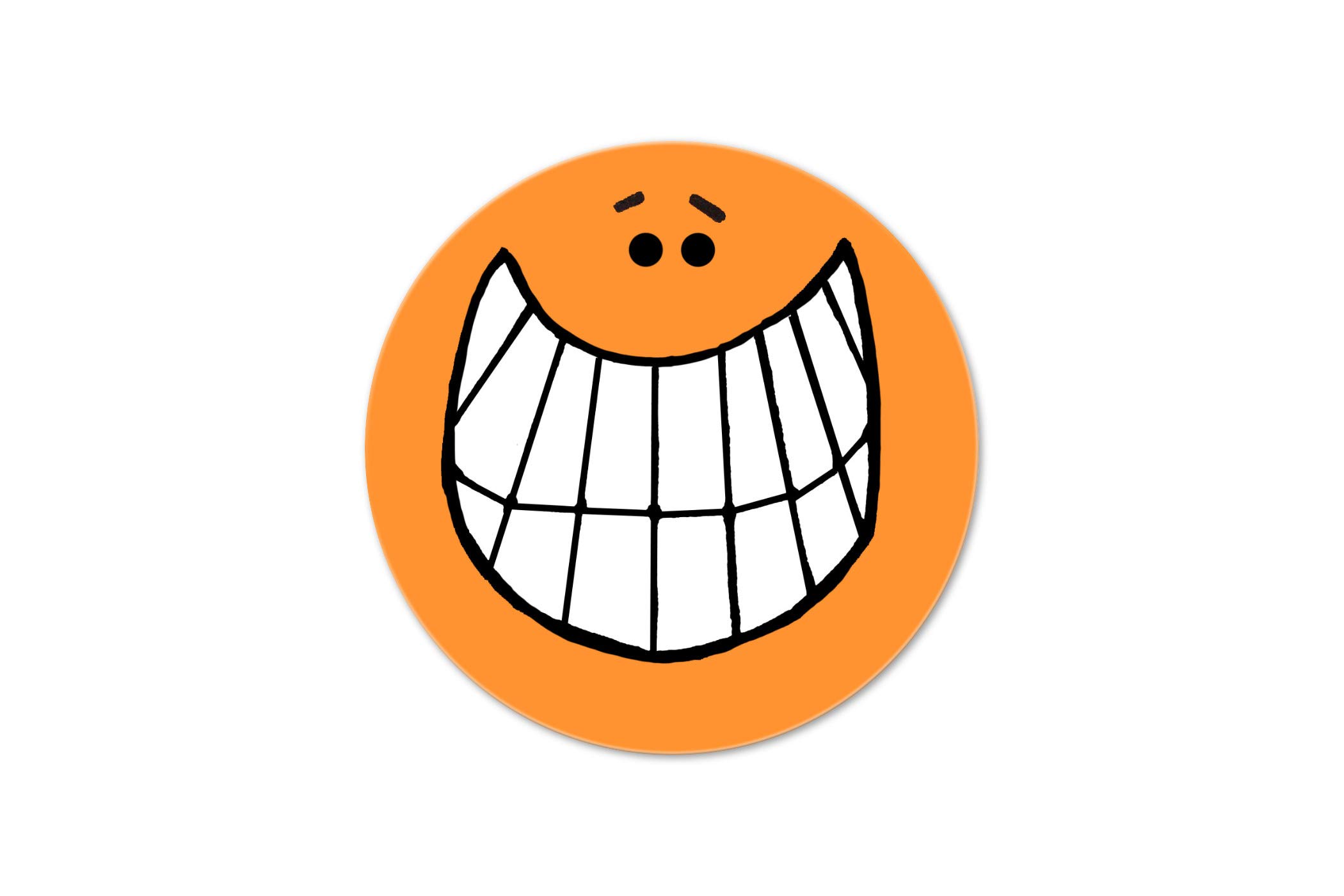 Funny Face Drink Coasters - Double Sided Coaster Set for Drinks - Disposable, Recyclable 25 Count Pack - Thick and Absorbent Paper Circle Coasters (Faces) - Image 3
